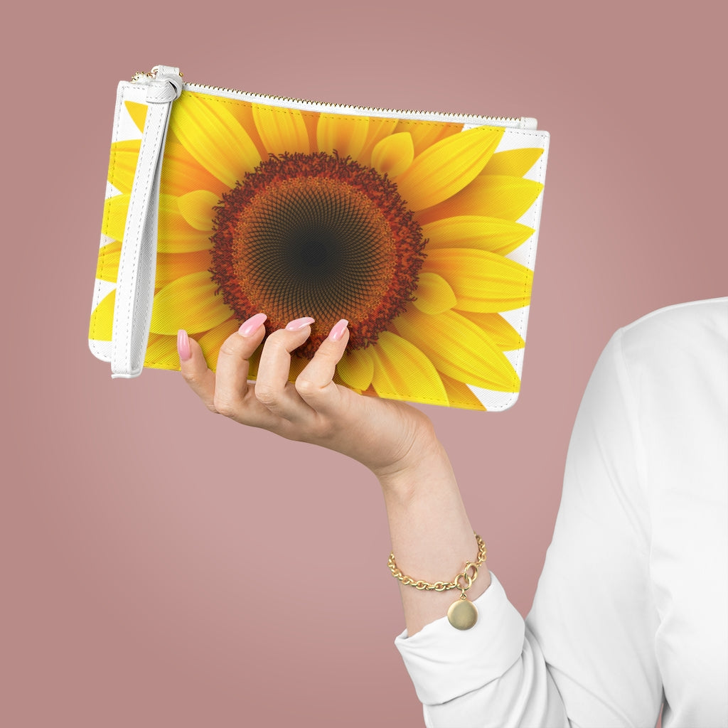 Sunflower clutch Bag