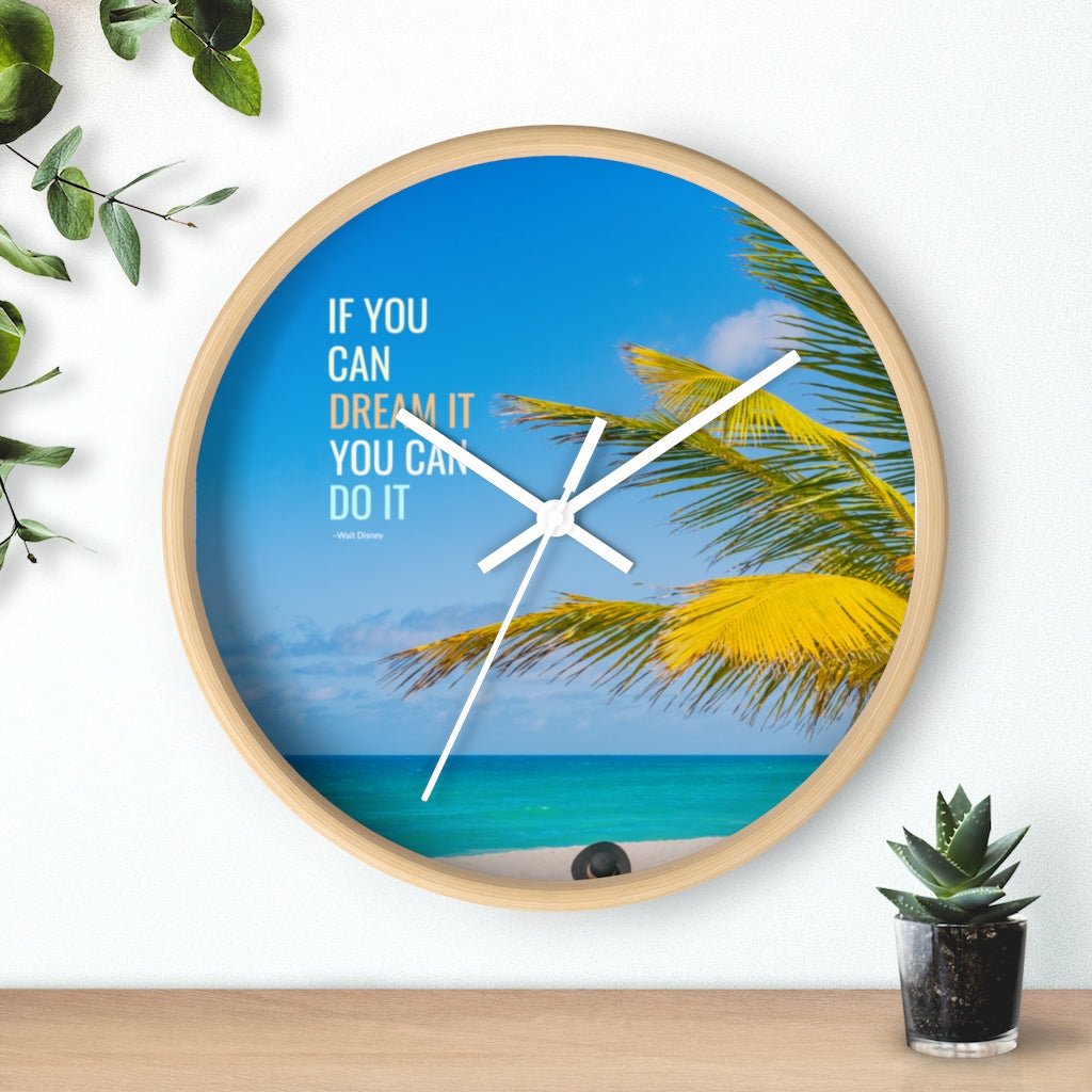 Dream it 10"Wall clock