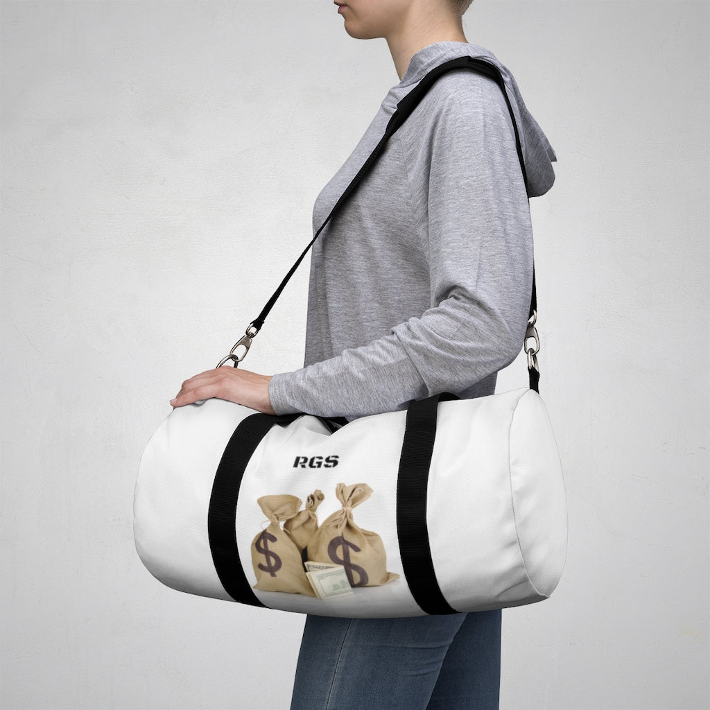 Money Yellow Duffel Bag