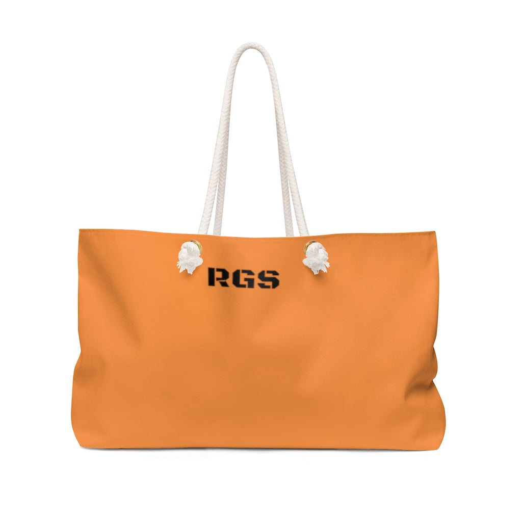 French Burnt Orange Doggie Bag Weekender Bag