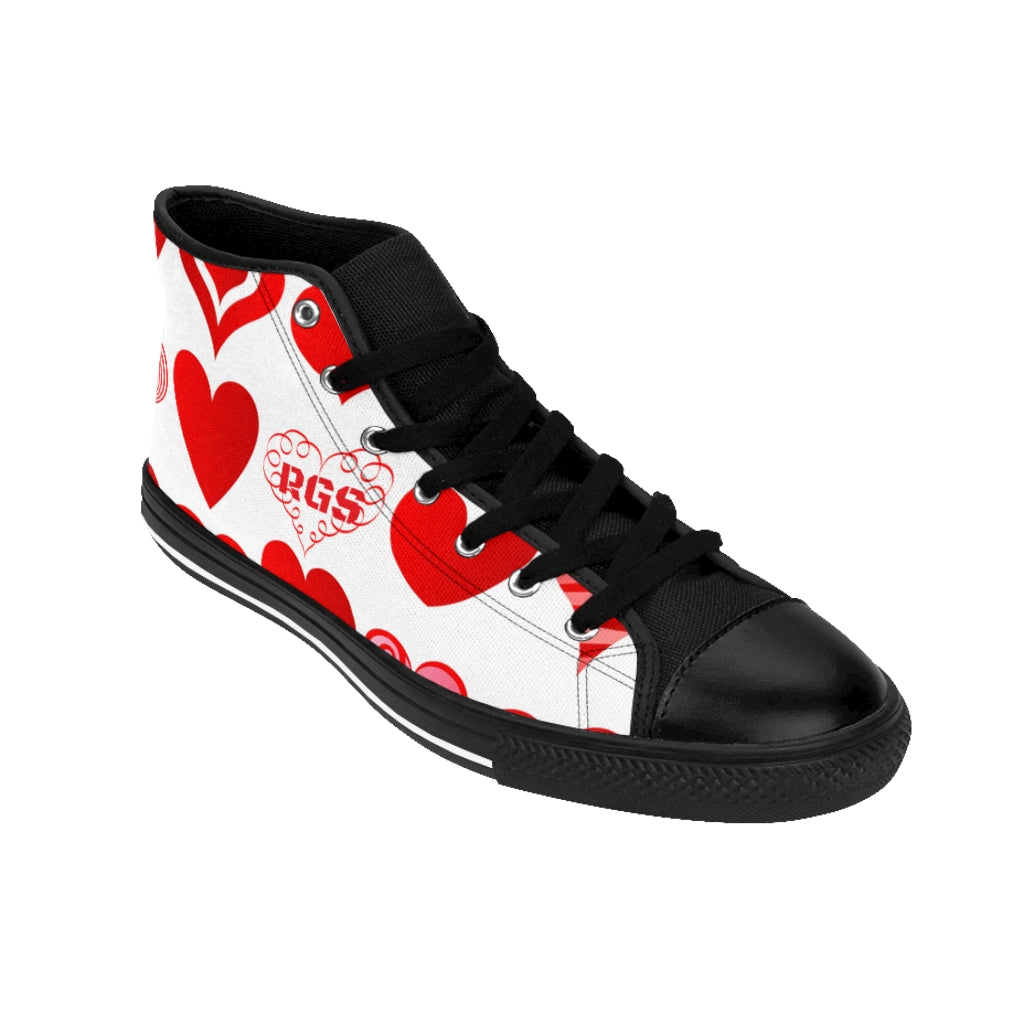 Heartfelt Women High-top Sneakers