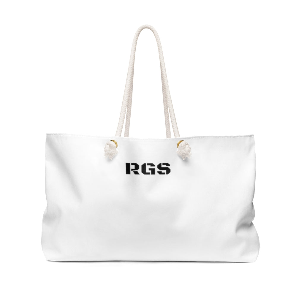 Omg White Scandal Weekender Bag