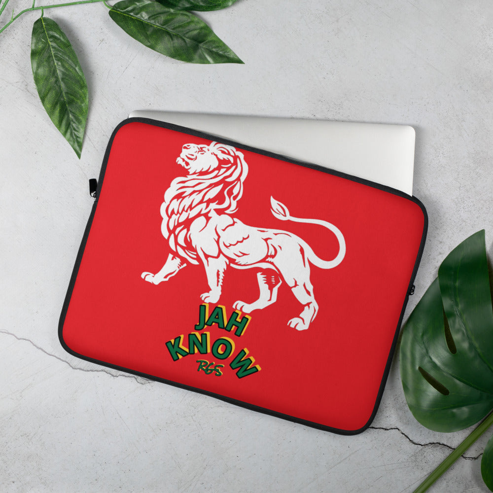 Know Red Laptop Case