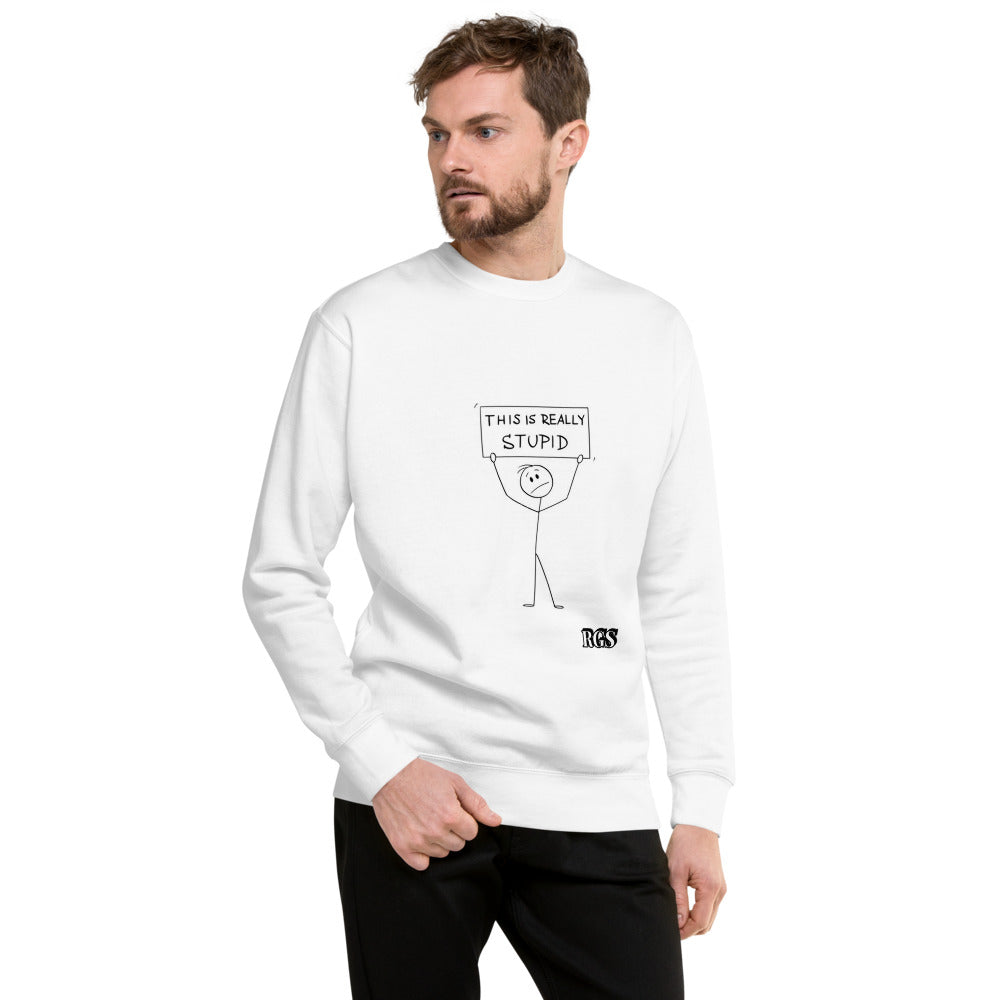 Really Stupid Fleece Pullover