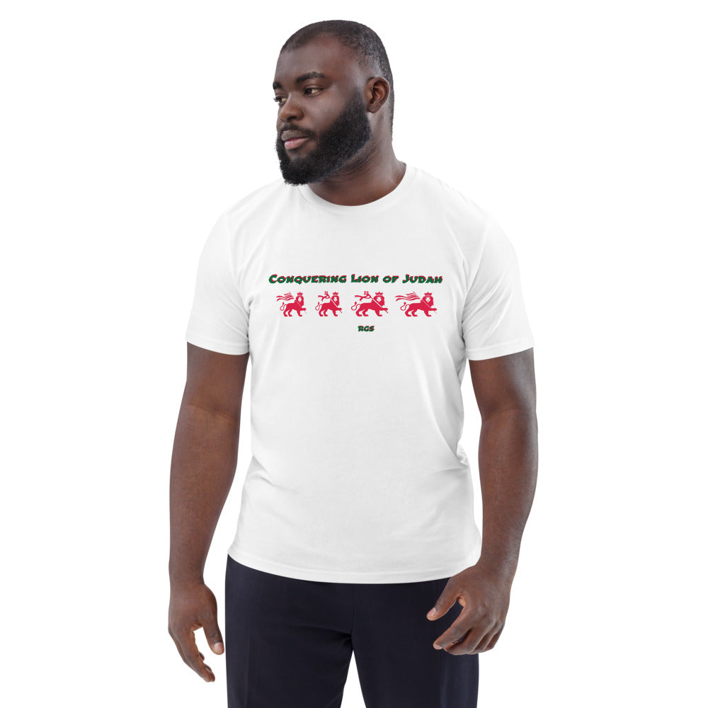 Conquering Unisex organic cotton t-shirt
