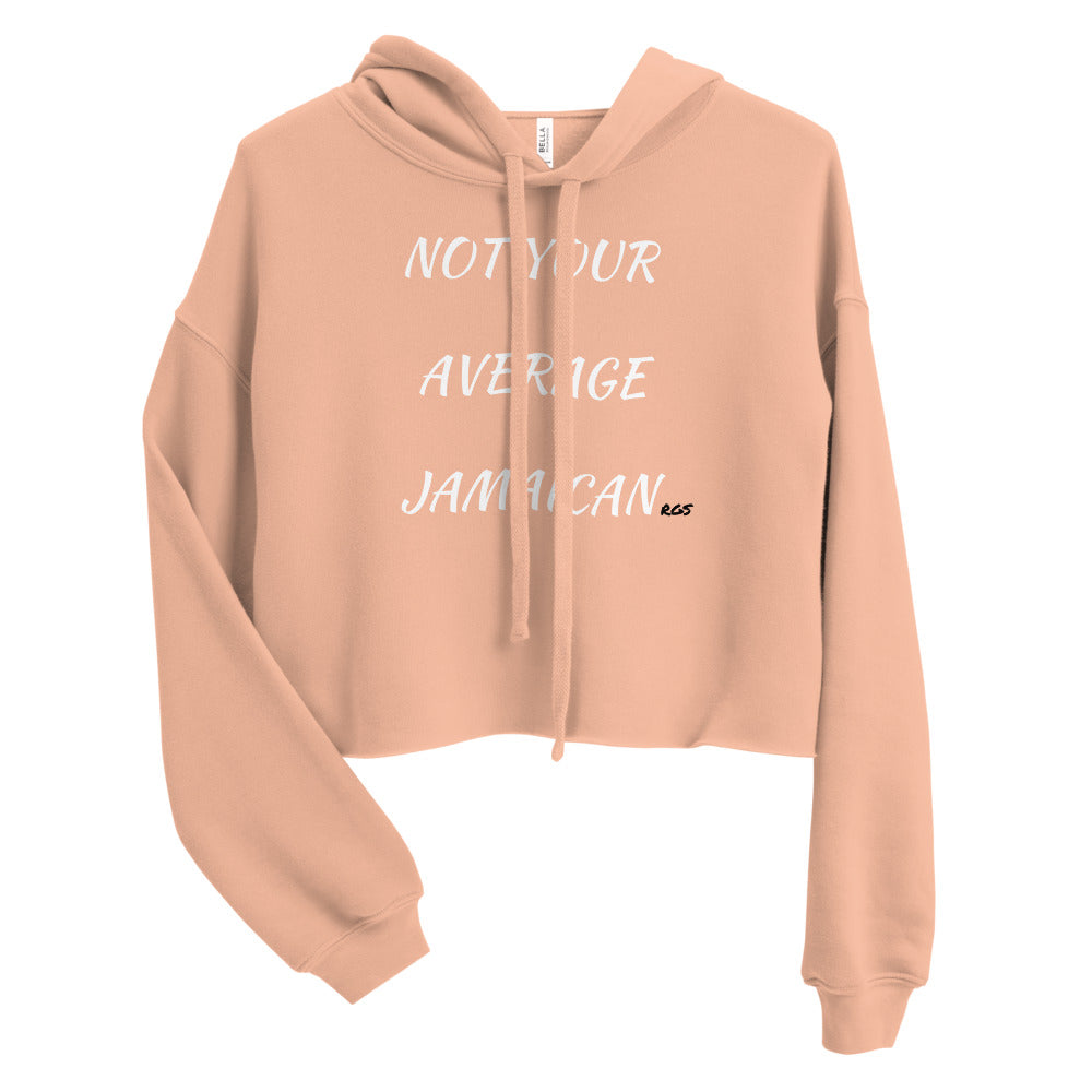 Average Jamaican Crop Hoodie