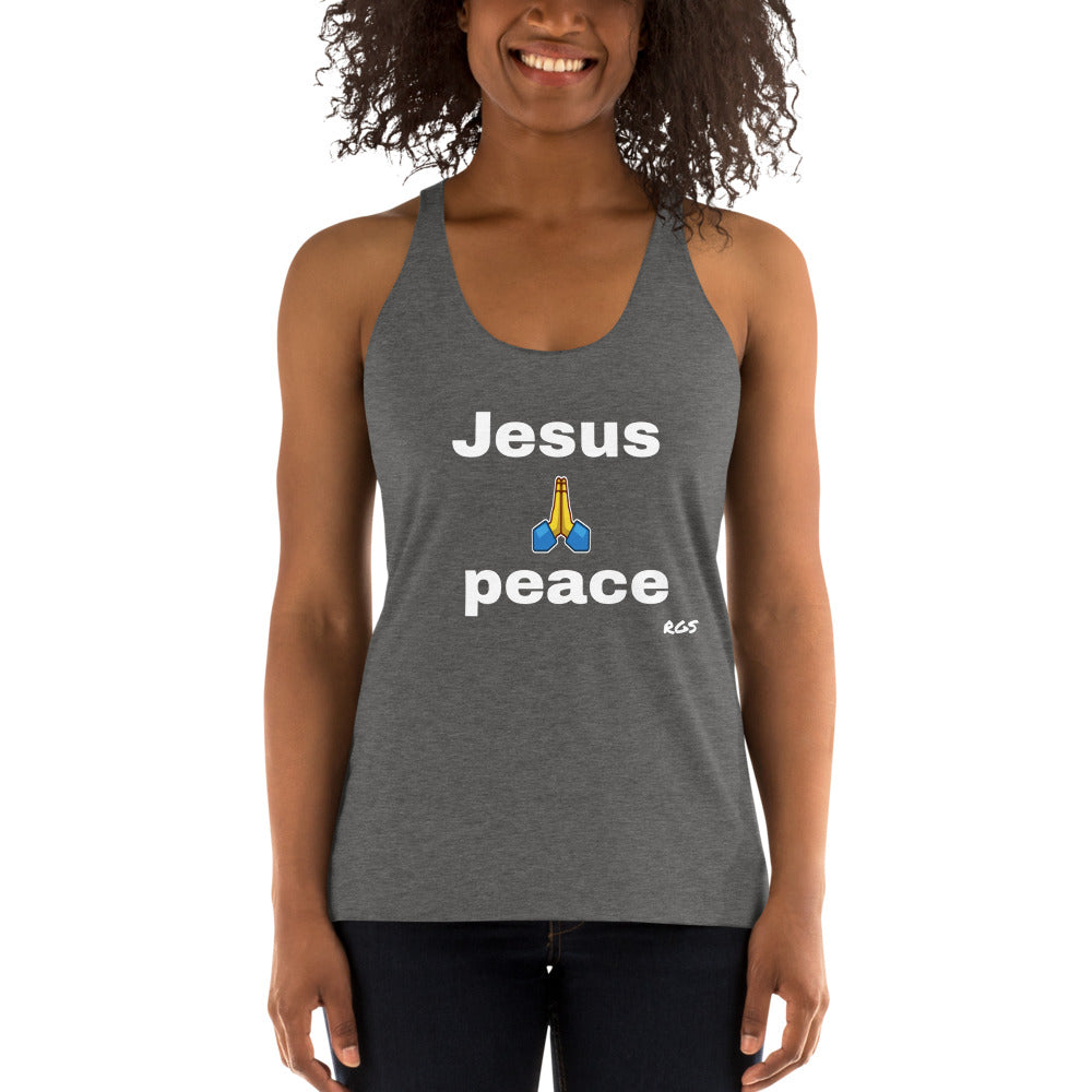 Jesus Racer back Tank