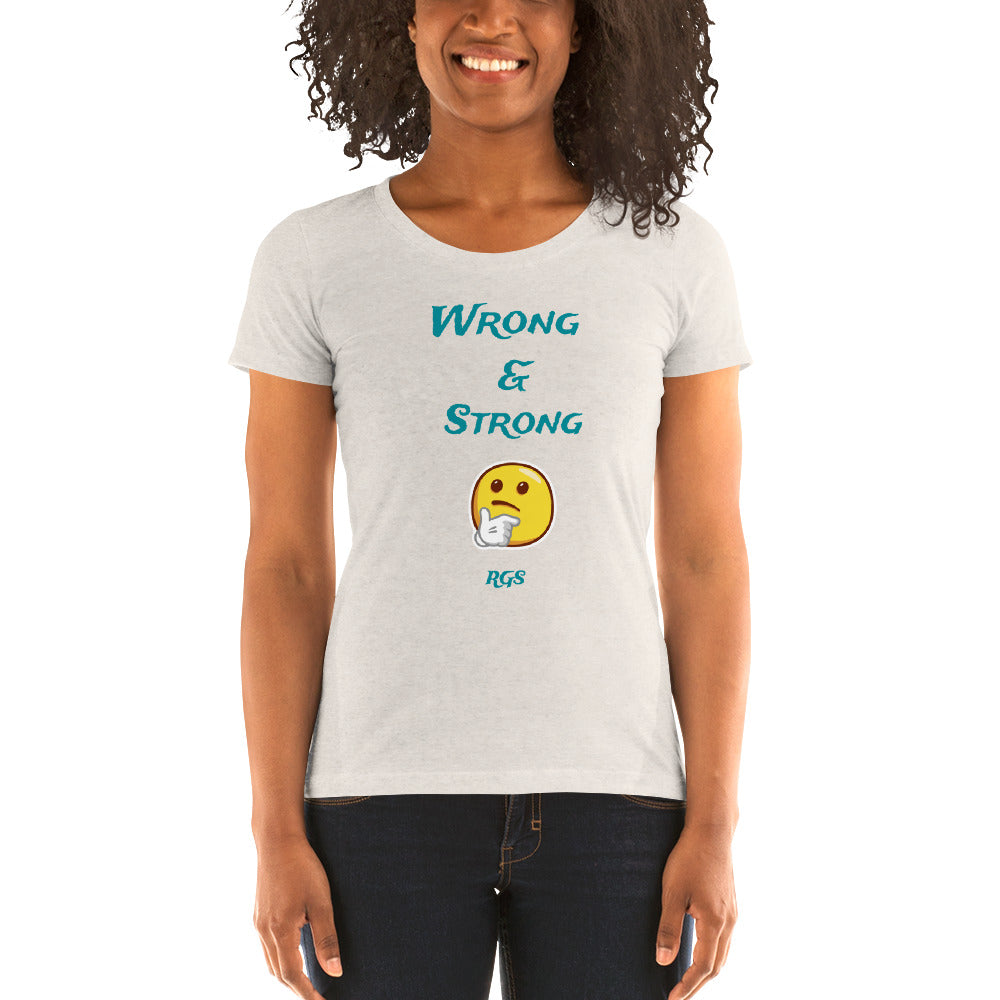 Wrong & Strong t-shirt
