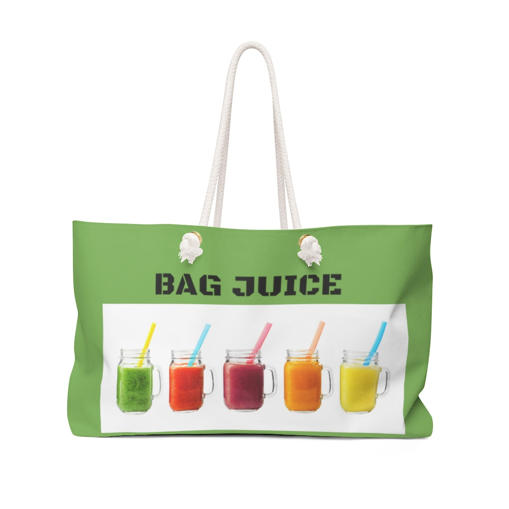 Lime  Juice Green  Weekender Bag