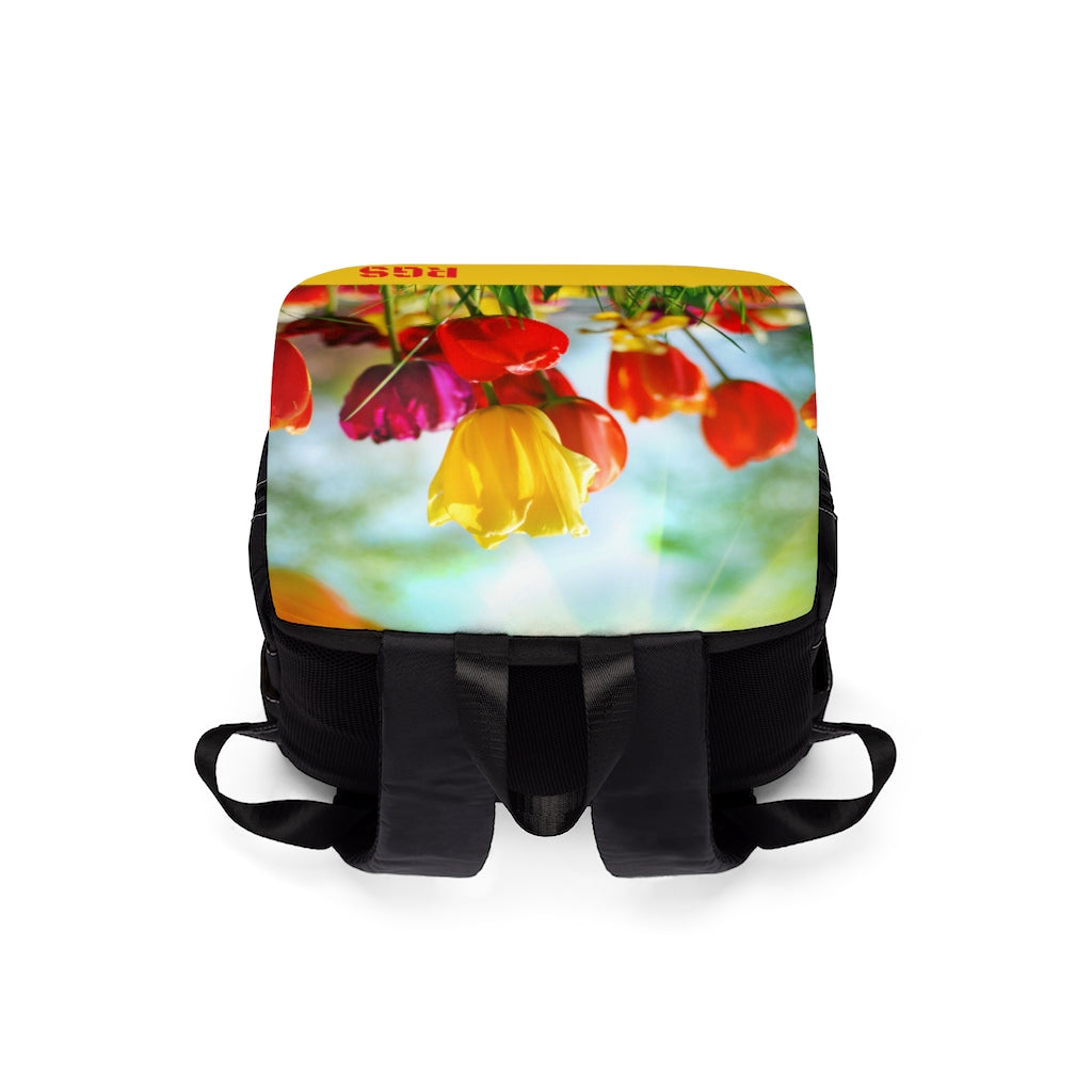 Wild Flowers Casual Shoulder Backpack