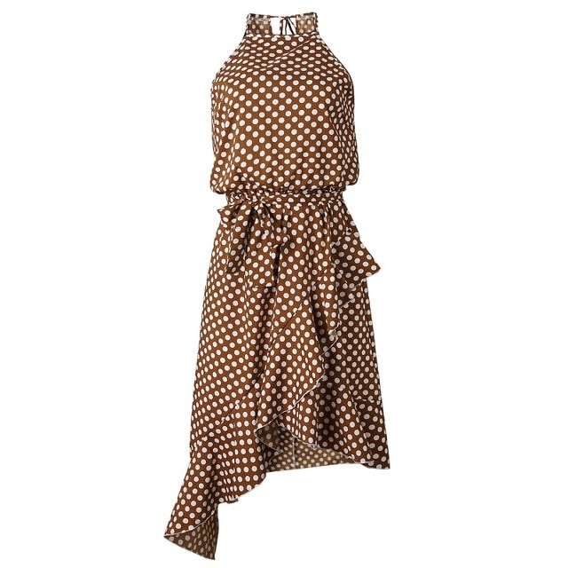 Dot Print Dress