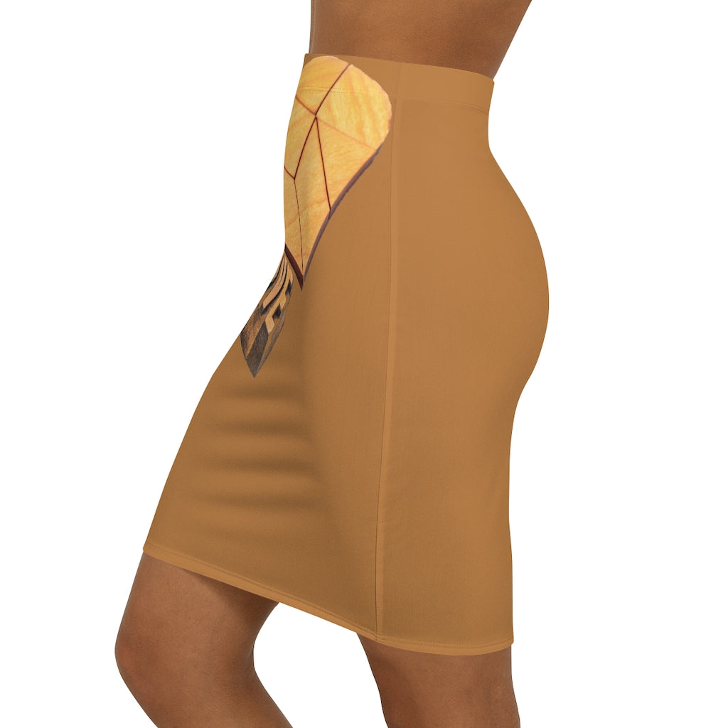 Love Brown Mini Skirt