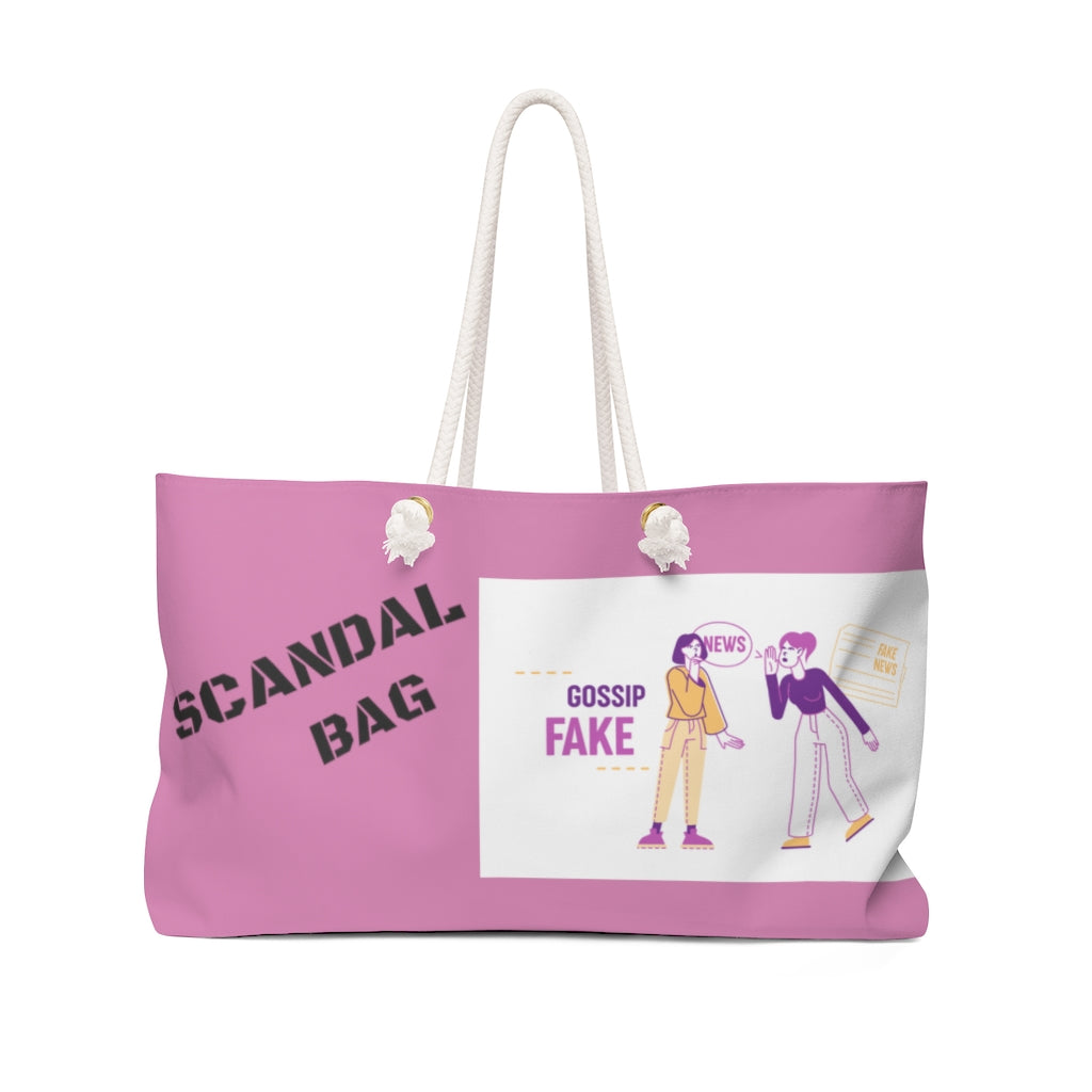 Gossip Pink Weekender Bag