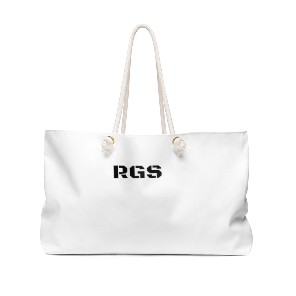 Spoonful White Seed Weekender Bag