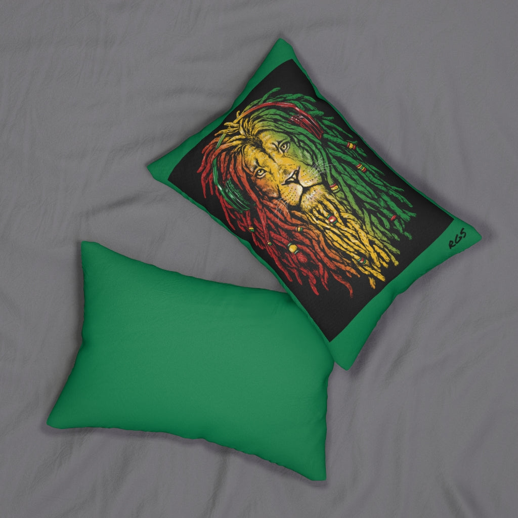 Spun Polyester Lumbar Pillow