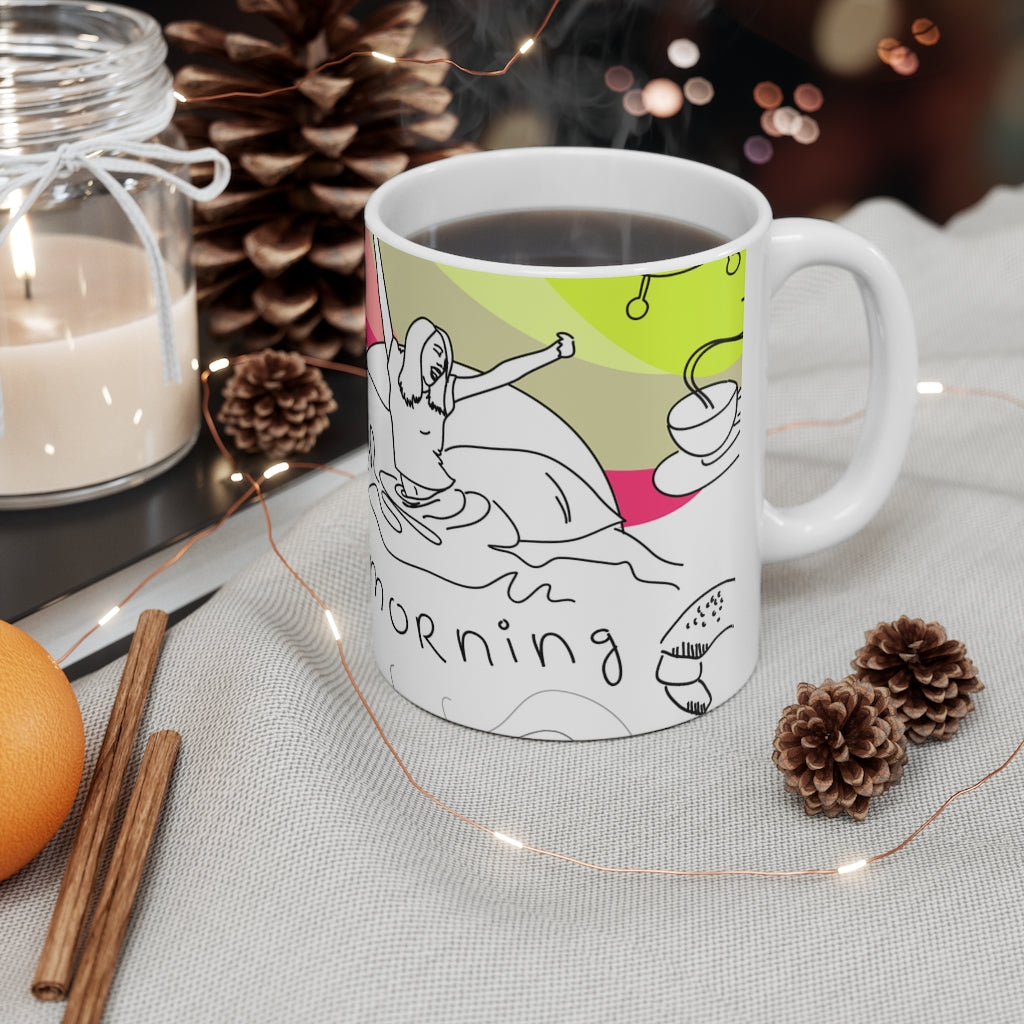 Good Morning Ceramic Mug 11oz