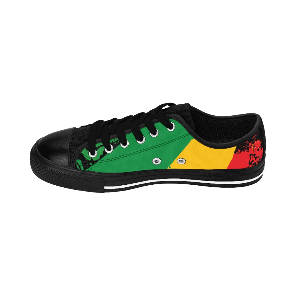Crep Red Green Gold Women's Sneakers