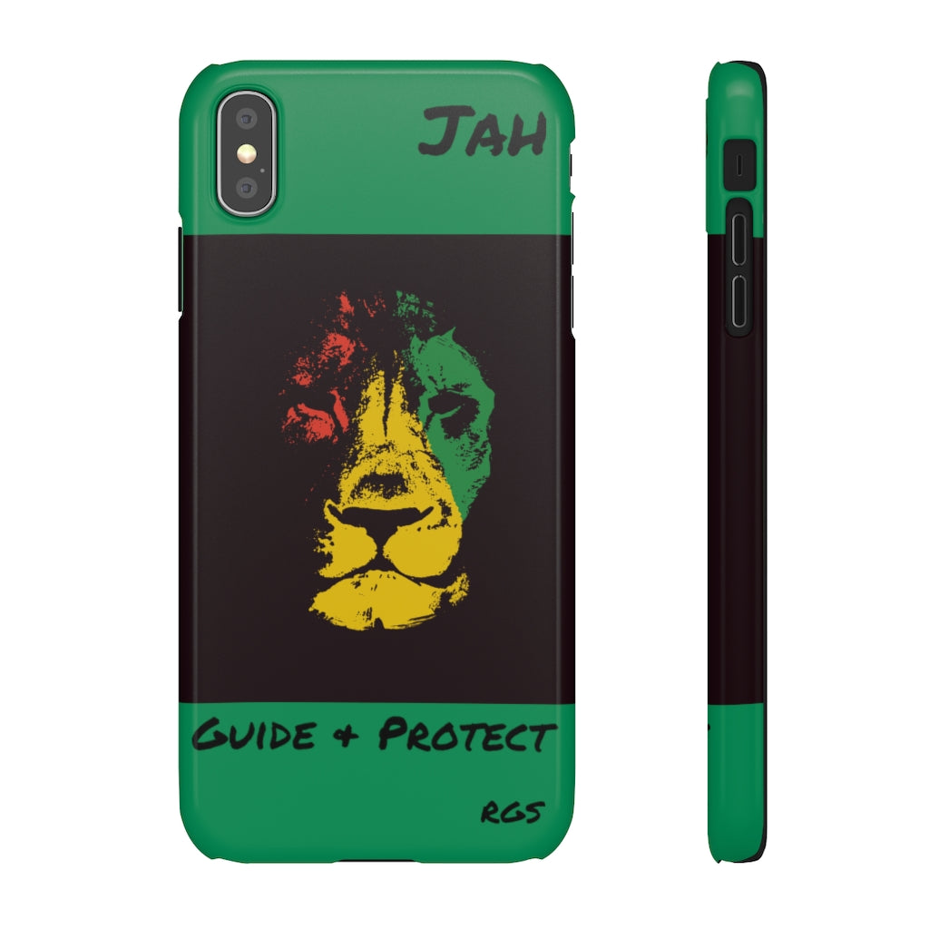 Guide & Protect Green Snap Cases