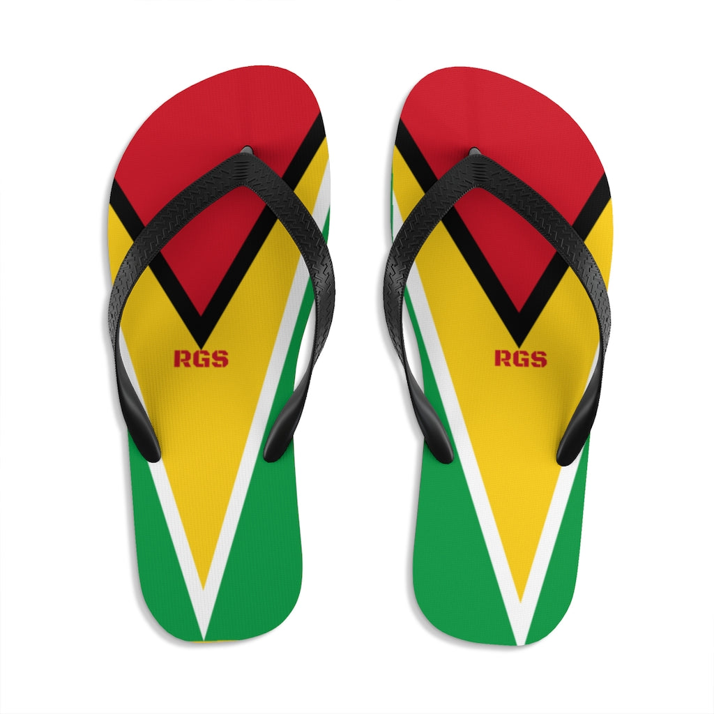 Guyana Flag Unisex Flip-Flops
