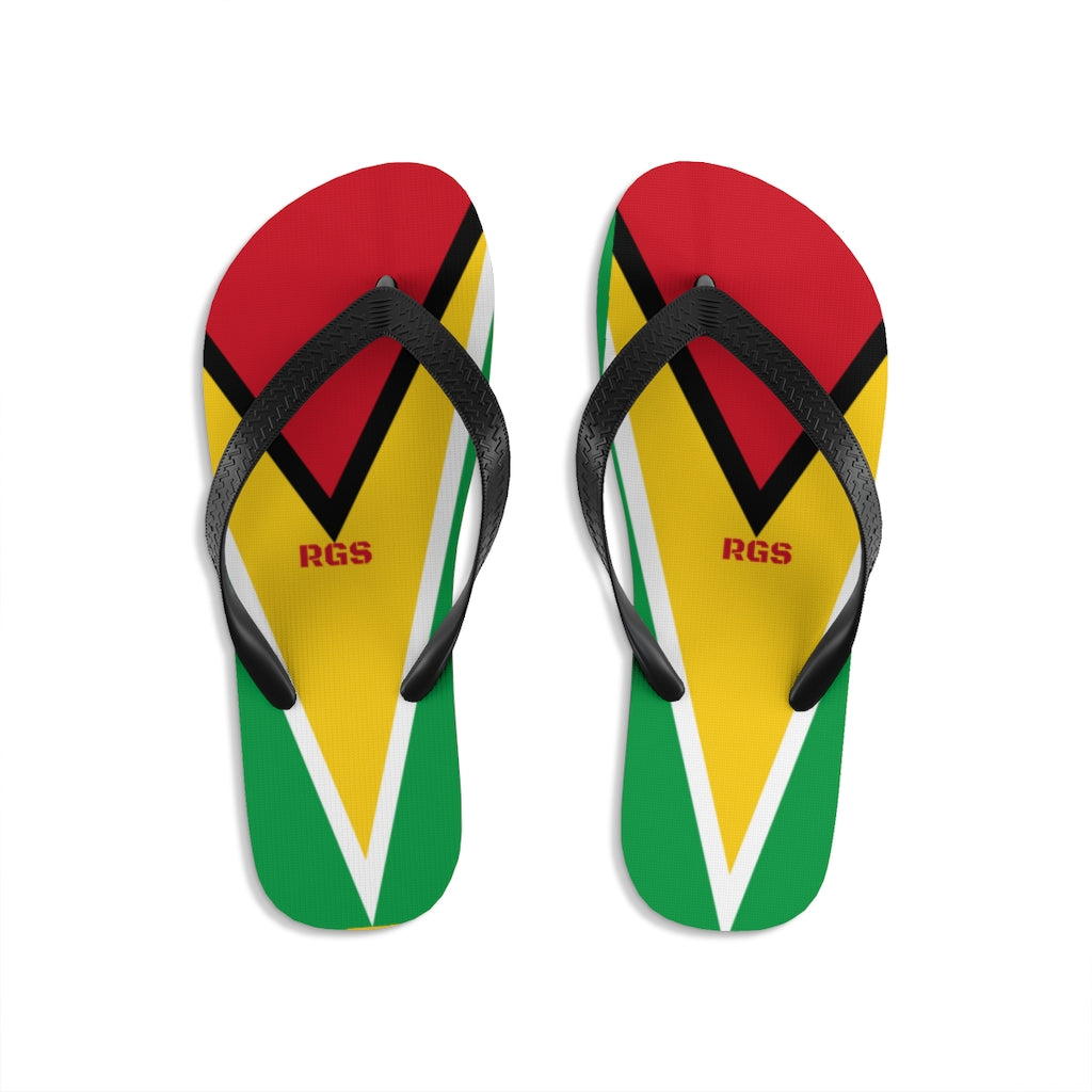 Guyana Flag Unisex Flip-Flops
