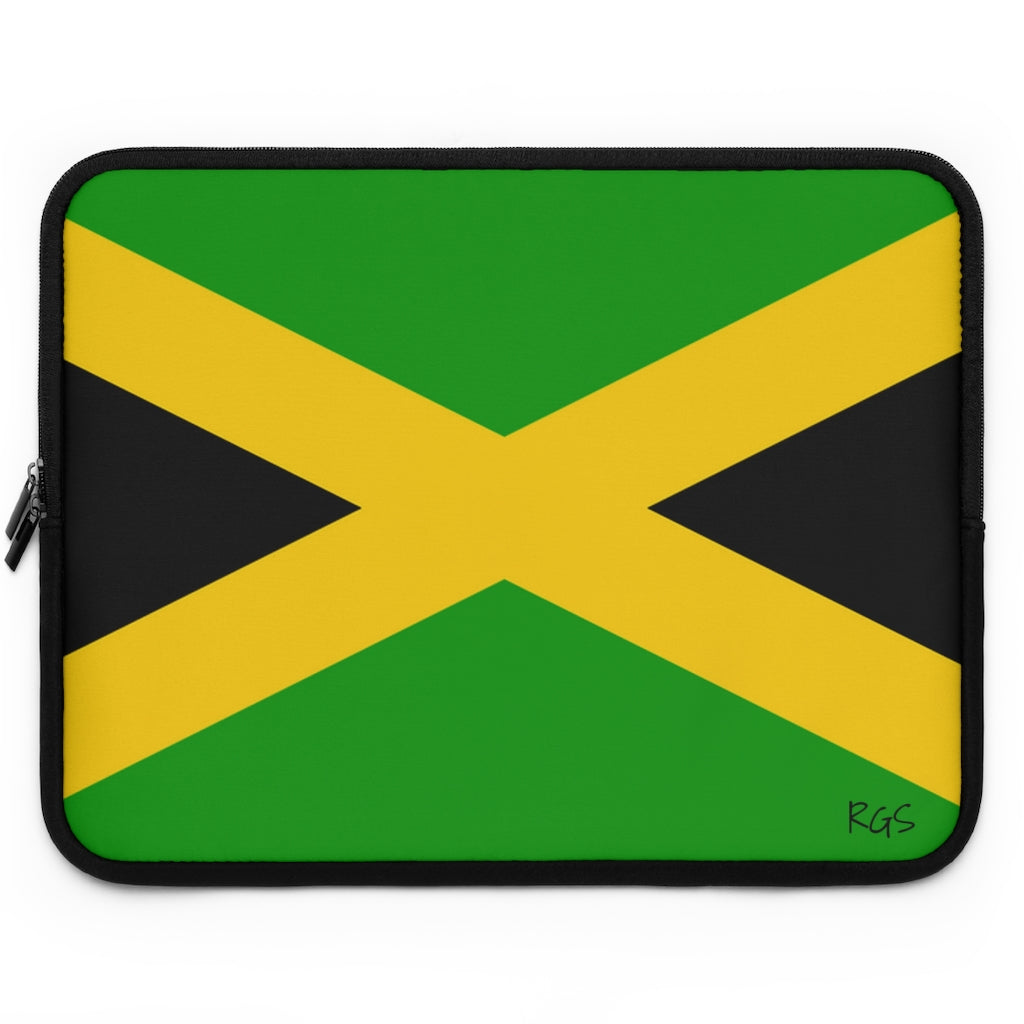 Jamaican Flag Laptop Cover