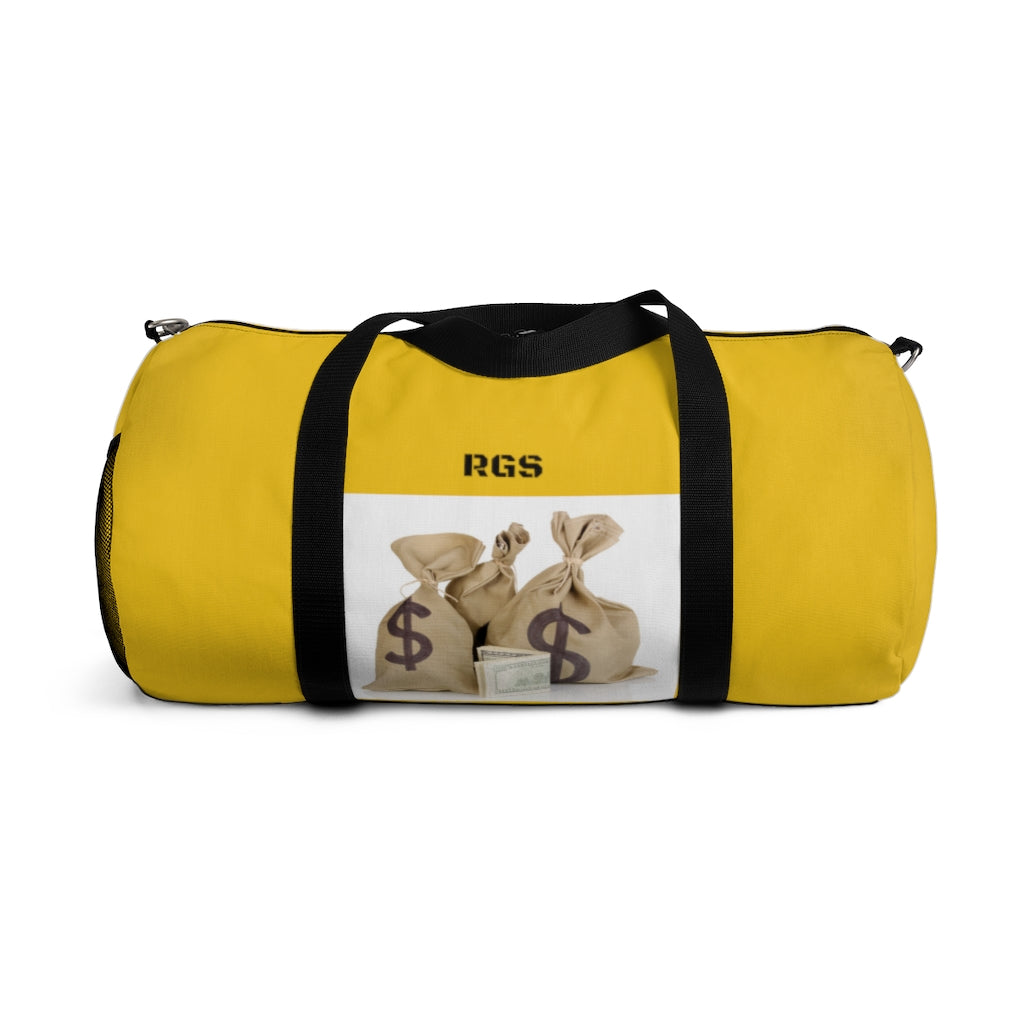 Money Yellow Duffel Bag
