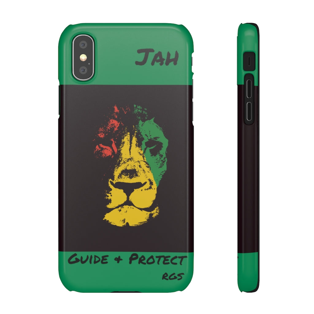 Guide & Protect Green Snap Cases