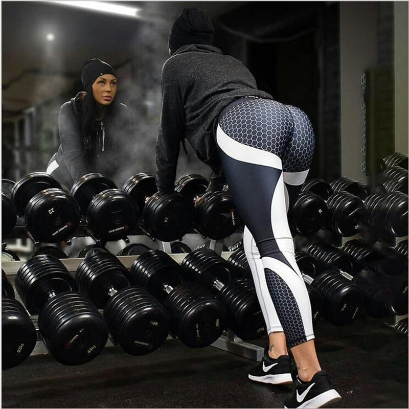 Pattern Work Out Leggins