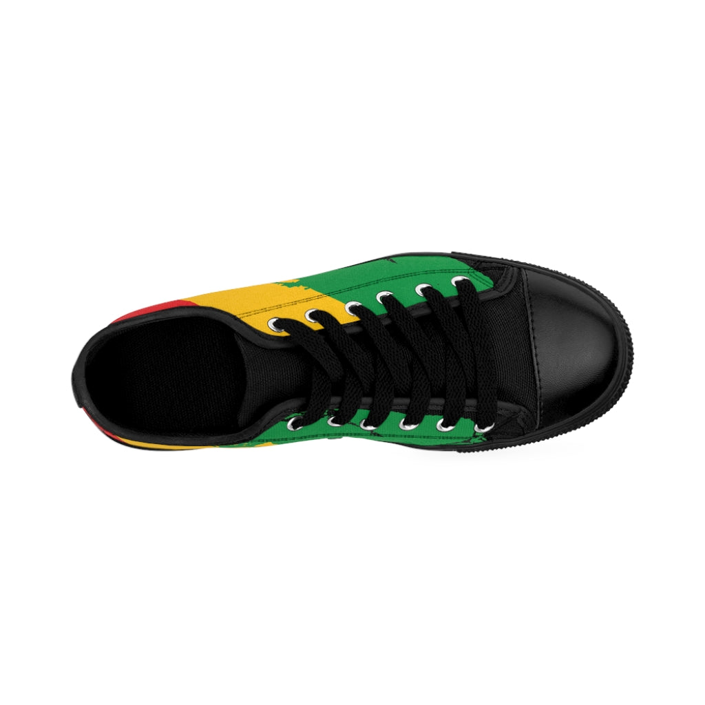 Crep Red Green Gold Women's Sneakers