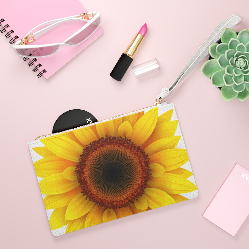 Sunflower clutch Bag
