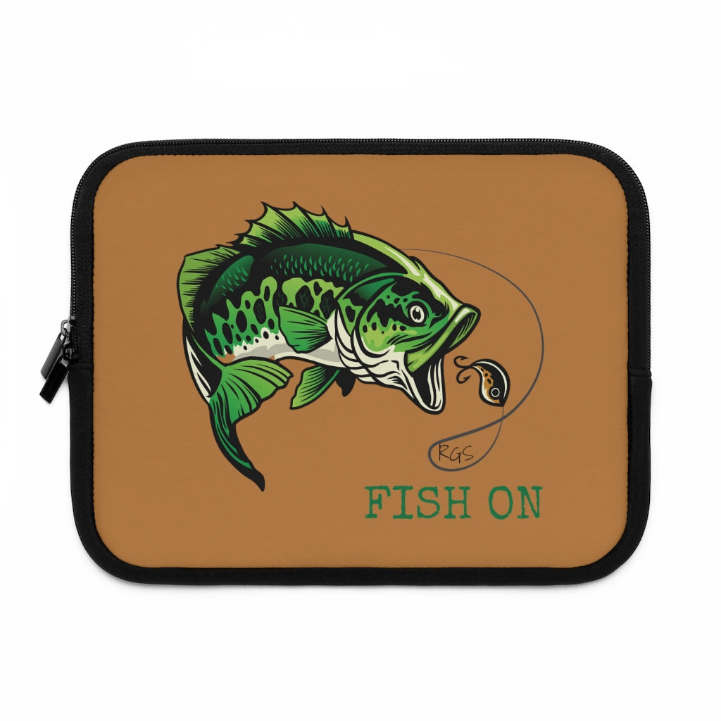 Fish On Laptop Case