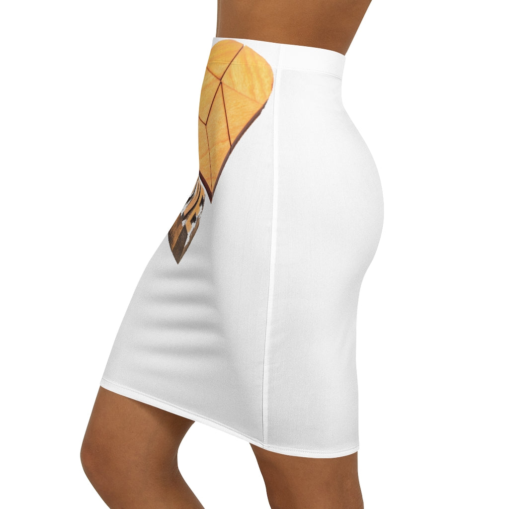 White Love Mini Skirt