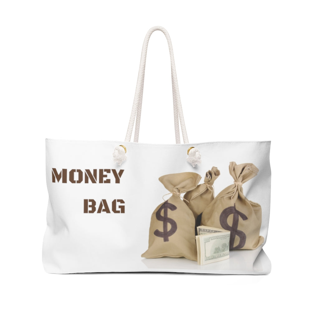 Sack White  Money Weekender Bag