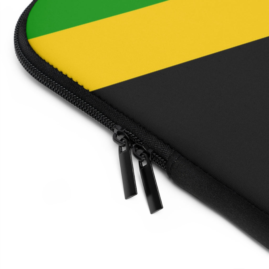 Jamaican Flag Laptop Cover