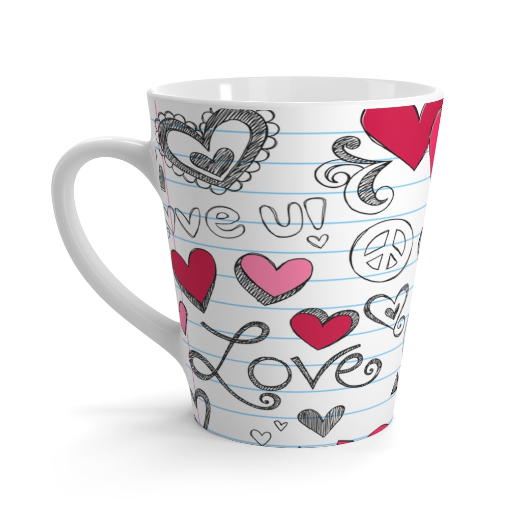 Kisses Latte Mug