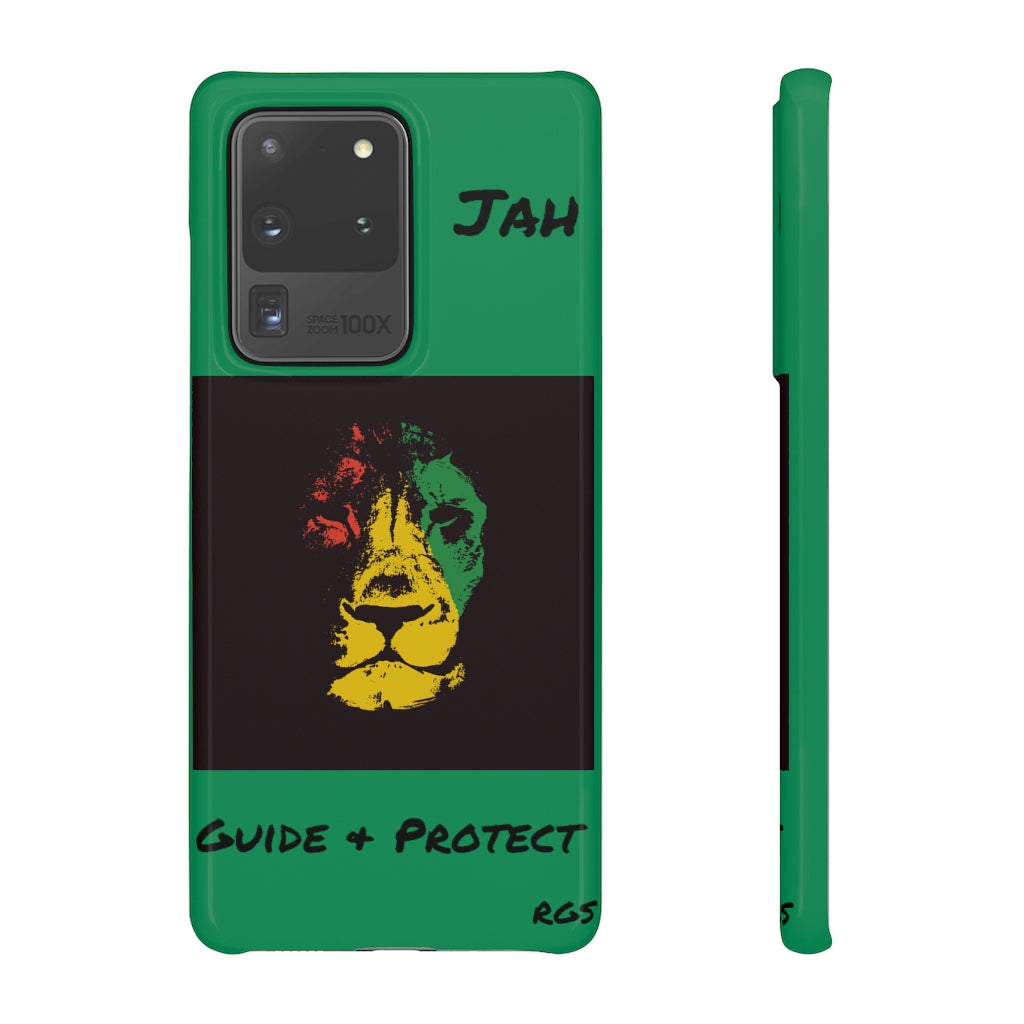 Guide & Protect Green Snap Cases
