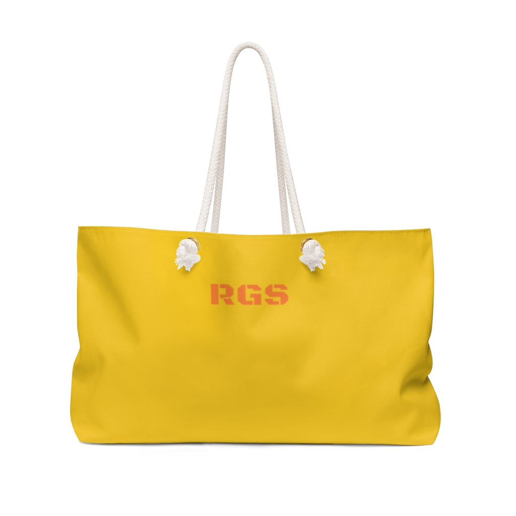 Gyal  Dem Yellow Weekender Bag yellow