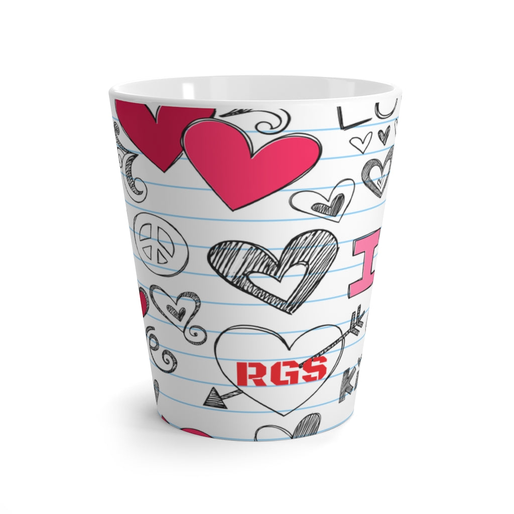 Kisses Latte Mug