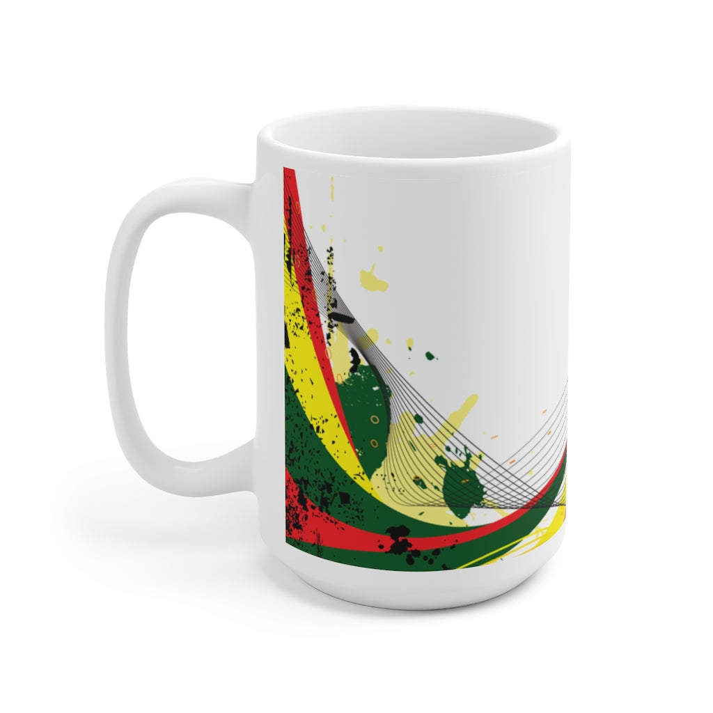 Notes Ceramic Mug 15oz
