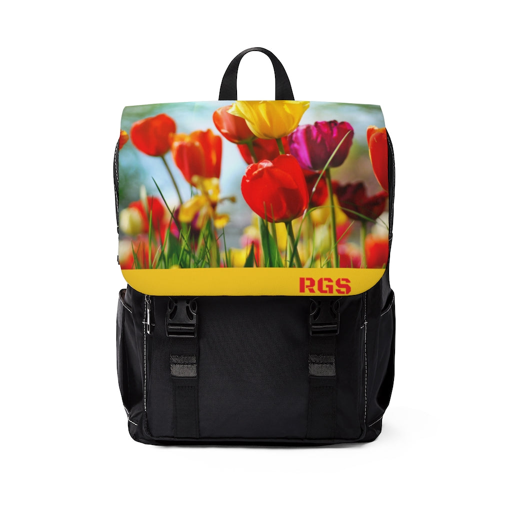 Wild Flowers Casual Shoulder Backpack