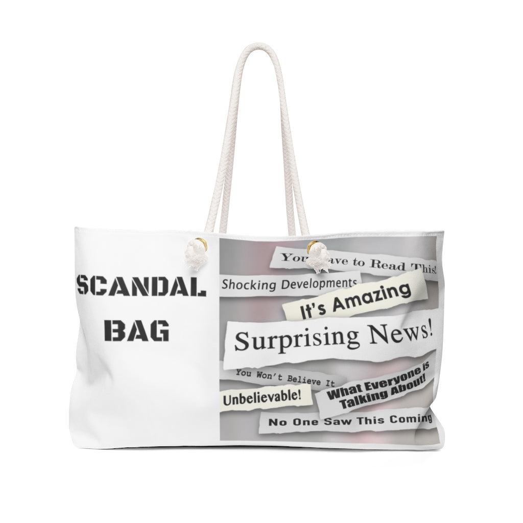 News White Weekender Bag