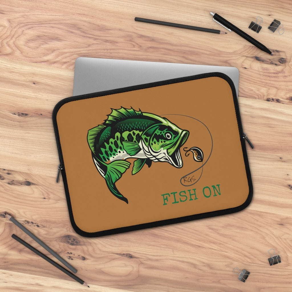 Fish On Laptop Case