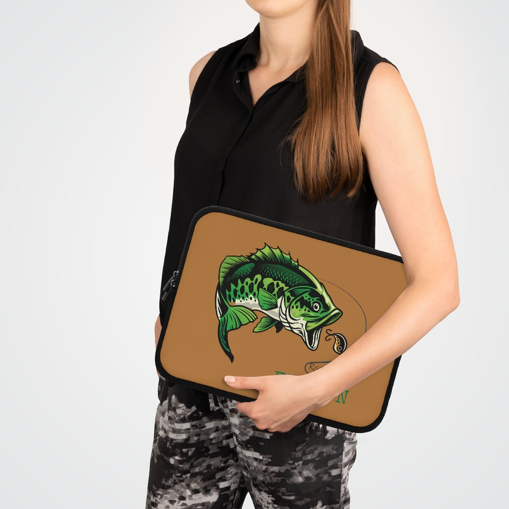 Fish On Laptop Case