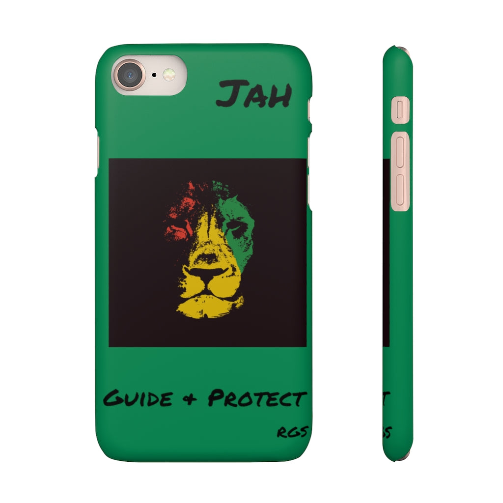 Guide & Protect Green Snap Cases