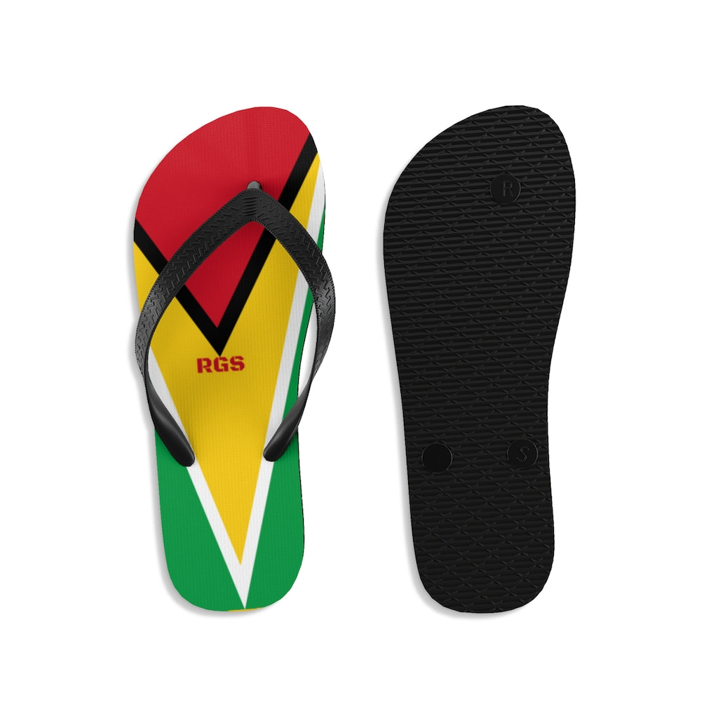 Guyana Flag Unisex Flip-Flops
