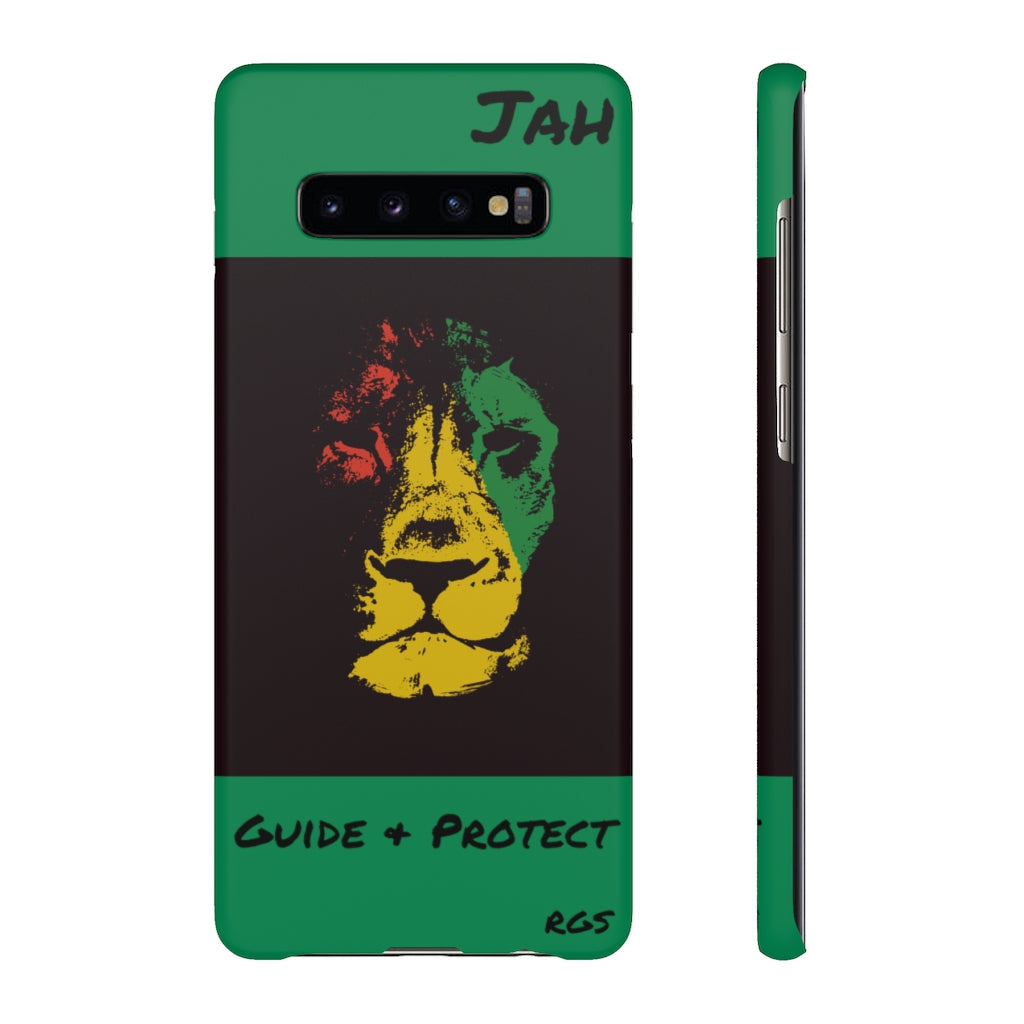 Guide & Protect Green Snap Cases