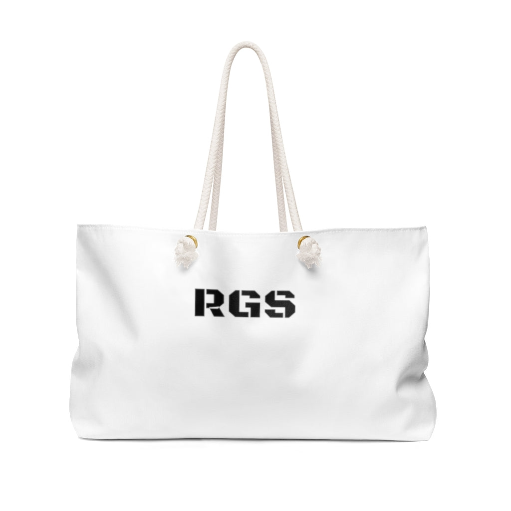 Seed  White Weekender Bag