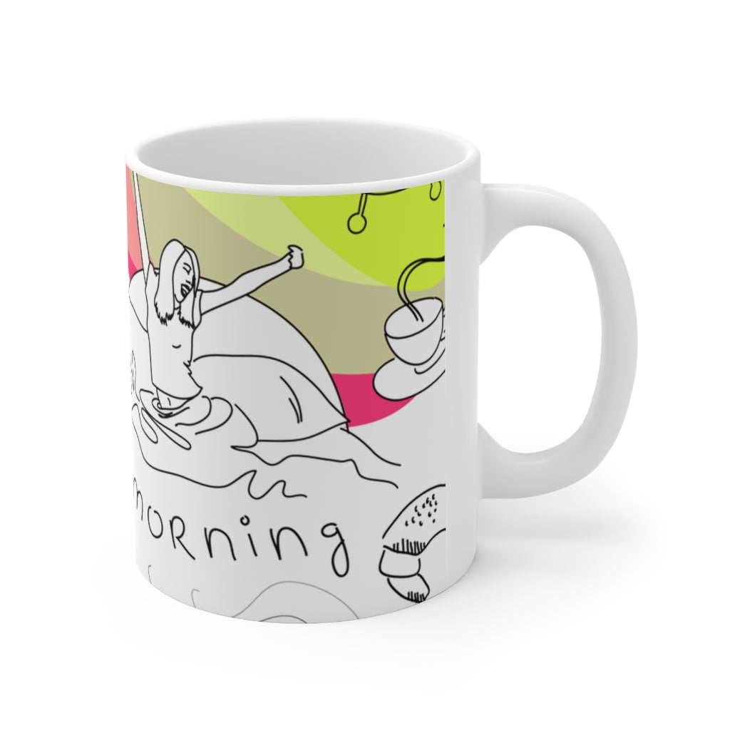 Good Morning Ceramic Mug 11oz