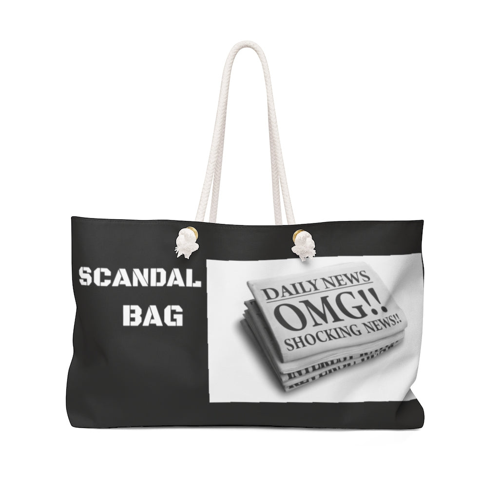 Omg Black Scandal Weekender Bag
