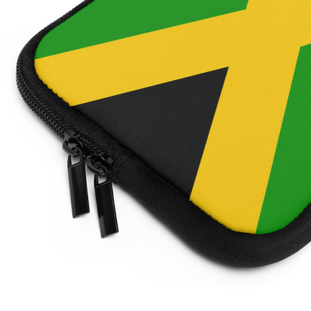 Jamaican Flag Laptop Cover